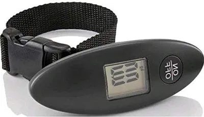 Obrázek produktu pro Digitální váha na zavazadla – cestovní váha – váha na zavazadla – displej LCD – rozsah až 40 kg – sortiment