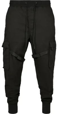 Image de Urban Classics - Pantalon cargo « Tactical » pour homme TN544 (S) (noir)