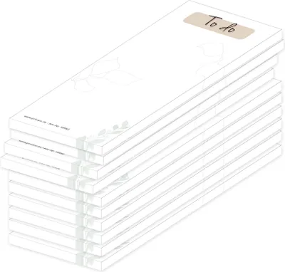 Produktbild von PRICARO Notizblock "Blätter", magnetisch, 62x148 mm, 10 Stück