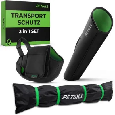 Productafbeelding van E-bike transportbeschermingsset, 3-delig – bescherming voor motor, accu en stuur, waterdicht