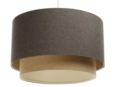 Zdjęcie produktu dla Lampa wisząca ERUTAN DOUBLE 50 szara/beżowa