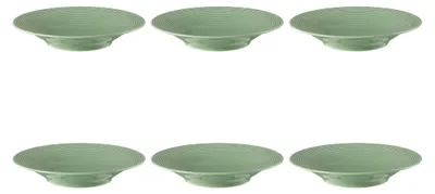 Image de Seltmann Weiden Beat Assiette à soupe vert sauge 22,5cm