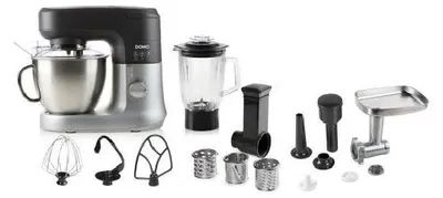 Zdjęcie produktu dla Domo DO9182KR, 4,5 l, Stal nierdzewna, Obrotowy, Bić, Miksowanie, Stal nierdzewna, 1000 W