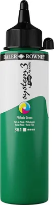 Produktbild von Daler Rowney System3 Acrylfarbe Phthalo Green 250 ml 1 Stck