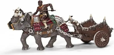 Produktbild von schleich Gladiator Mit Kampfnashorn, 3 Jahr(e), Mehrfarbig, Kunststoff