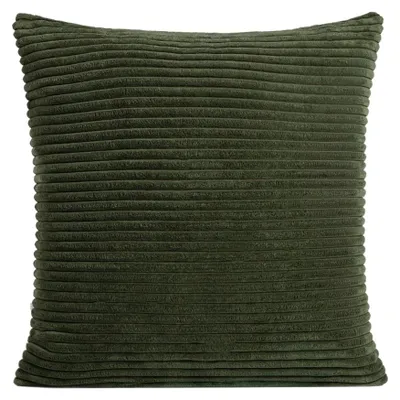 Zdjęcie produktu dla HOMLA Poszewka MIRADO zielona o strukturze sztruksu 45x45 cm