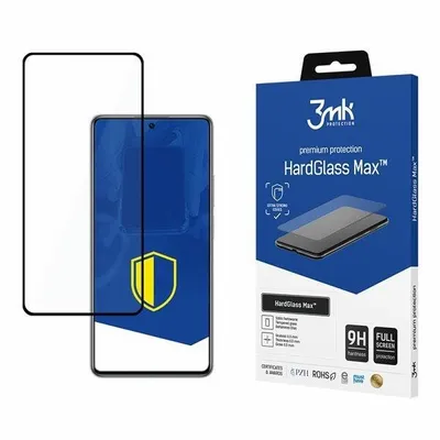 Produktbild von 3mk Display Gehärtetes Glas HardGlass Max für Xiaomi 11T/11T Pro 0,3mm 9H