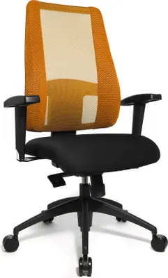 Produktbild von Topstar Lady Sitness Deluxe AL.T2 schwarz/orange