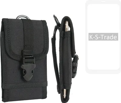 Produktbild von K-S-Trade Handyhülle kompatibel mit Huawei Mate 20 Pro Gürteltasche Holster Handytasche Gürtel Tasche Schutzhülle Robuste Handy Schutz Hülle