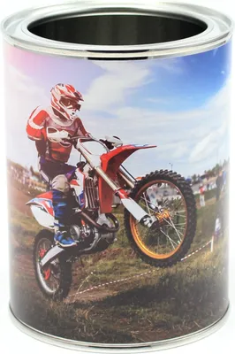 Obrázek produktu pro Motokrosový kelímek na tužky - dětský kelímek na tužky s držákem na tužky