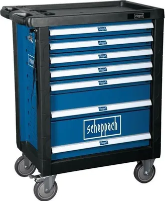 Image de Servante d'atelier SCHEPPACH TW1000 , 263 pcs , 7 Tiroirs