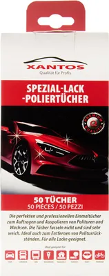 Immagine prodotto di Xantos 514226 XANTOS Poliertücher 50St. weiß auf Rolle 28x20cm