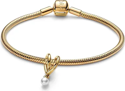 Pandora 21118 Starter-Set Damenarmband Goldfarben Gewickeltes Herz 1