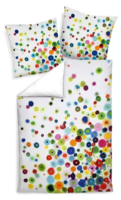Produktbild von Mako-Satin Bettwäsche modern Art Multicolor