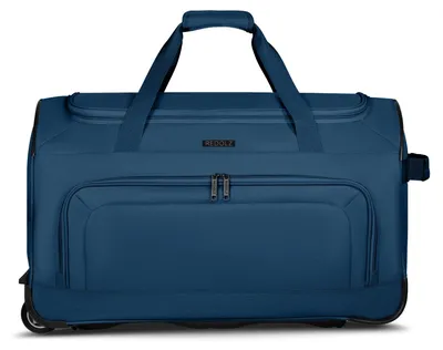 Productafbeelding van REDOLZ reistas trolley Duffle Essentials Wheeled Duffle Navy donkerblauw 61cm