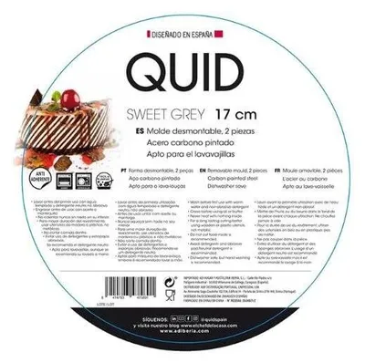 Zdjęcie produktu dla Forma do ciasta Quid Sweet stal nierdzewna
