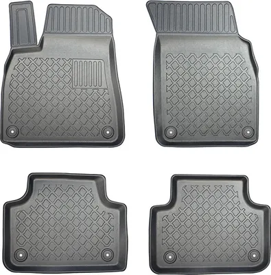 Produktbild von Z441135 TPE-Gummifußmatten kompatibel mit Audi Q7 (4M) 5/7 seats (excl. 3rd row) SUV/5 06.2015-