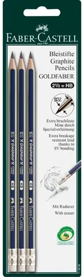 Immagine prodotto di Faber-Castell 116896 FABER-CASTELL Bleistift Goldfaber G-tip HB 3x BK