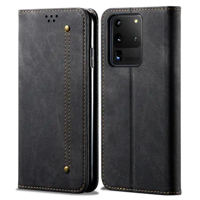Obrázek produktu pro Galaxy S20 Ultra Pouzdro, Kožené Peněženkové Pouzdro s Magnetickým Uzavíráním a Pouzdro s Funkcí Stojánku pro Samsung Galaxy S20 Ultra Samsung Galaxy S20 Ultra černé