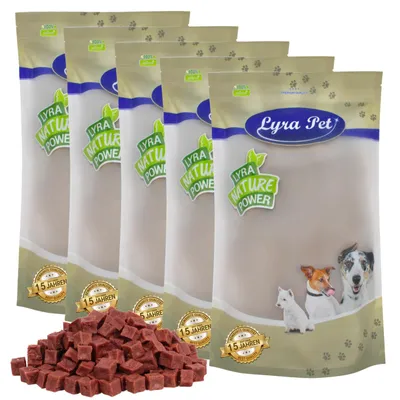 Produktbild von 5 kg Lyra Pet® Pferdefleischwürfel