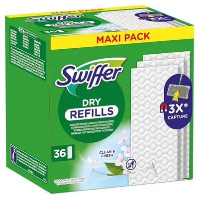 Produktbild von SWIFFER Trocken Wischtücher Nachfüllpackung 36er