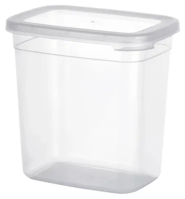 Zdjęcie produktu dla Pojemnik na sypkie produkty - z pokrywką - 1,85 litra - plastik