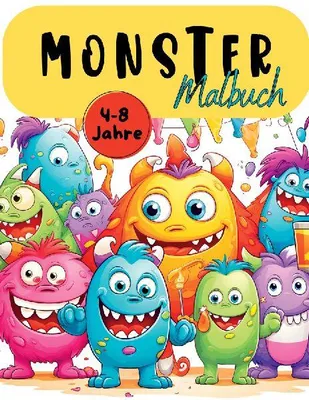 Produktbild von Monster Malbuch