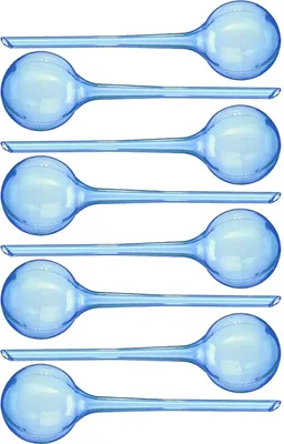 Produktbild von HGMD Wassertropfer 8er Set für Pflanzen blau - Blau - Wassertropfer für Zimmerpflanzen - Wasserbirne - Wassertropfer für Pflanzen - Bewässerungssystem