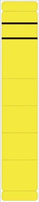 Produktbild von Ordnerrückenschilder 39x192mm selbstklebend gelb VE=10 Stück