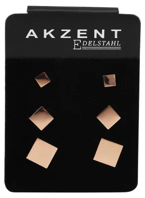 Produktbild von Akzent Damen Ohrring Vaike Vaike, Ionenplattierung