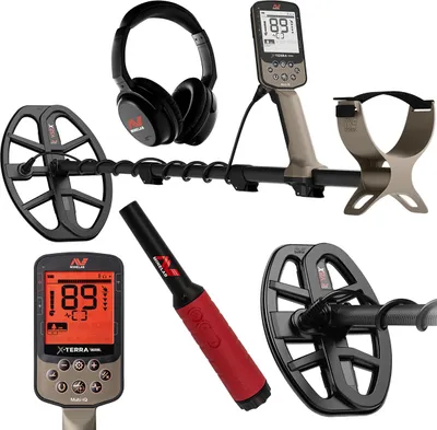 Produktbild von Minelab X-Terra Elite Expeditionspack Metalldetektor + gratis Pro Find 40