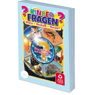 Produktbild von 22509802 - Quizfächer Kinderfragen (DE-Ausgabe)