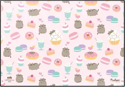 Produktbild von Schulkommode erik pusheen rose Kollektion tseh517 - 34.5*49.5cm