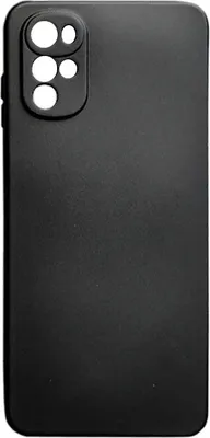 A black phone case with a camera cutout.