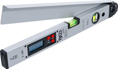 Produktbild von BGS 50440 Digitaler LCD Winkelmesser mit Wasserwaage, 450 mm