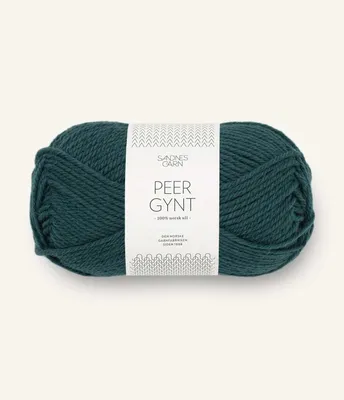Produktbild von Sandnes Peer Gynt 50g - 100% Schurwolle dyp petrol 7281