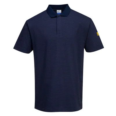 Produktbild von Portwest AS21 Antistatik ESD Polo-Shirt Navy Gr. XXL
