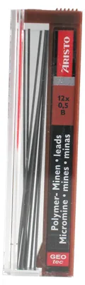 Productafbeelding van Potloodstiftjes Aristo HI-Polymer B 0,5 mm