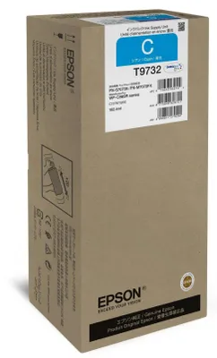 Image de Epson T9732 - 192.4 ml - taille XL - Cyan - original - paquet d'encre