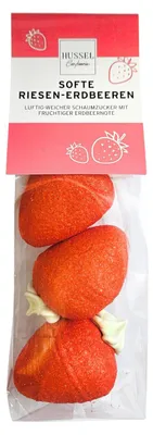 Produktbild von Hussel Softe Schaumzucker Riesen-Erdbeeren, 54g