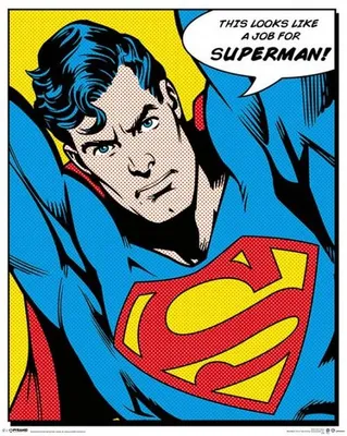 Obrázok produktu pre SUPERMAN – DC COMICS – 40 x 50 cm – plagát