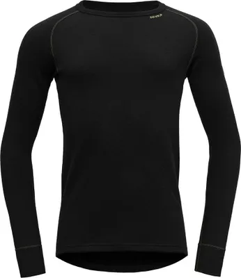 Produktbild von Devold Of Norway Expedition Merino 235 Langarm-baselayer Schwarz S Mann Schwarz S