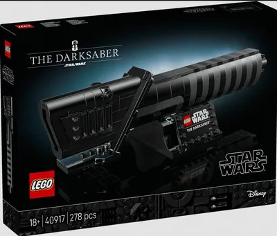 Produktbild von Lego Star Wars Das Dunkelschwert The Dark Saber 40917 Lichtschwert schwarz