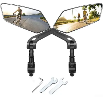 Image de Miroir de vélo arrière rotatif à 360° pour plus de sécurité