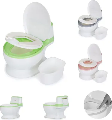 Image de Chipolino Pot Lux avec musique Compartiment papier toilette Récipient amovible jusqu'à 20kg vert
