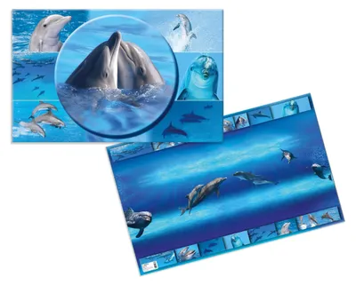 Obrázek produktu pro HERMA  19087 HERMA Schreibunterlage "Delfin", (B)550 x (H)350 mm