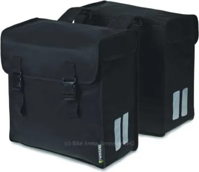 Produktbild von Basil Doppeltasche Mara 3XL Schwarz 52 L