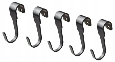 Produktbild von IKEA HULTARP Haken Schwarz 7 cm Küchenhelfer 5 Stück