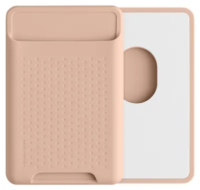 Produktbild von kwmobile Kartenhalter kompatibel mit Apple iPhone 17 / 16 / 15 / 14 / 13 / 12 Serie - Kartenfach Halter magnetisch - Handy Kartenetui kompatibel mit