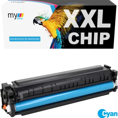 Produktbild von TONER für CANON "CRG067H" My Office LBP631Cw LBP633Cdw MF651Cw MF655Cdw MF657Cdw, Cyan